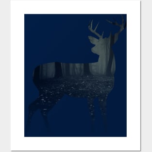deer Posters and Art
